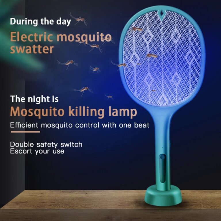 Rechargeable Mosquito Racket - Efficient Insect Zapper for a Bug-Free Environment - Image 2