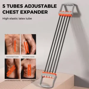 Strength in Flexibility: Adjustable Resistance Silicone Chest Expander for Effective Workouts