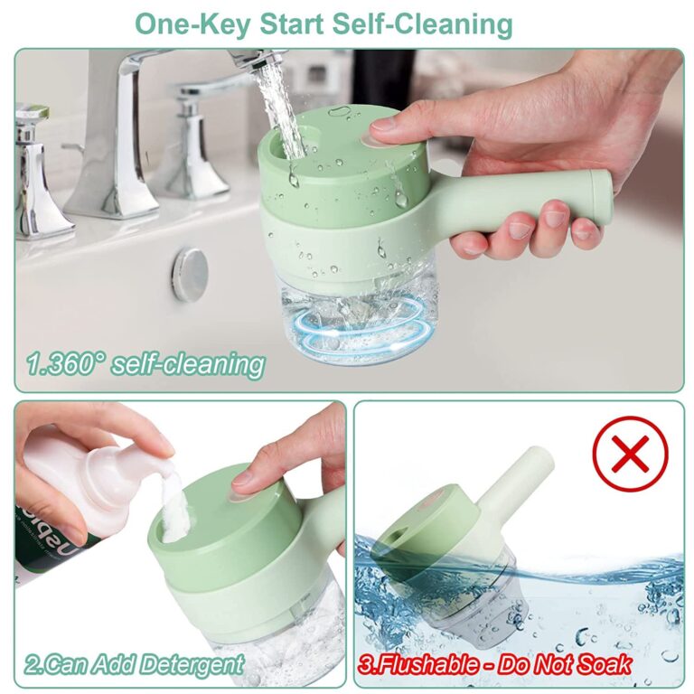 Effortless Meal Prep with our 4-in-1 Electric Handheld Cooking Hammer Vegetable Cutter Set – Multifunctional Food Chopper and Slicer - Image 5