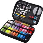 Compact Emergency Sewing: Mini Travel Sewing Kit with 98 Pieces for Quick Repairs