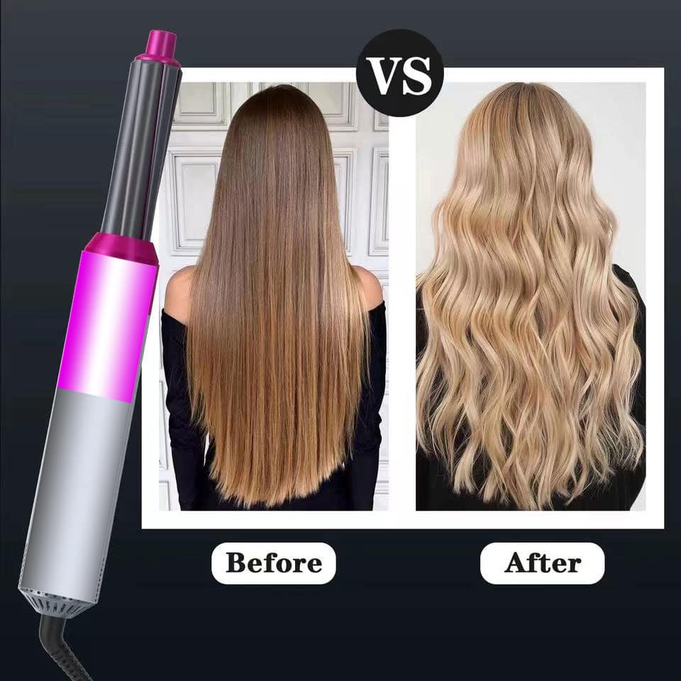 Transform Your Hair Styling Routine with our 5 in 1 Hot Air Styler – Versatile Hair Dryer and Styling Tool - Image 3