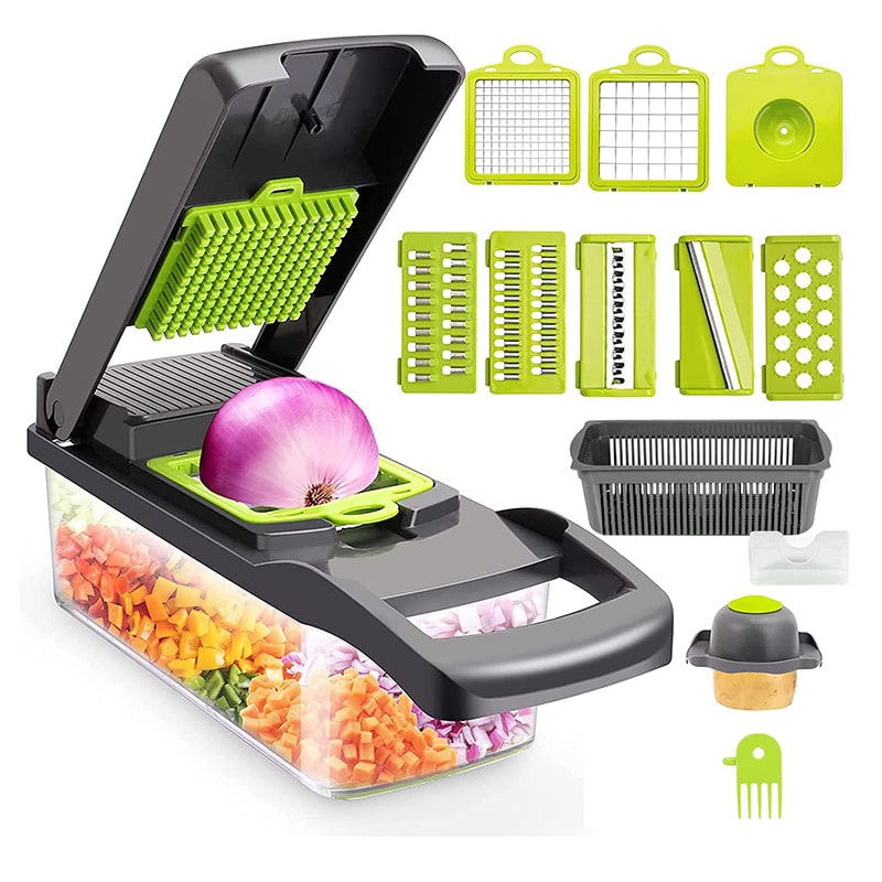14-in-1 Vegetable Chopper and Cutter – Effortless Precision for Ultimate Kitchen Versatility - Image 2