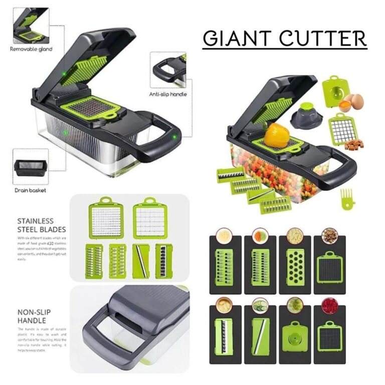 14-in-1 Vegetable Chopper and Cutter – Effortless Precision for Ultimate Kitchen Versatility